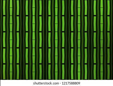 Light Green vector template with repeated sticks. Blurred decorative design in simple style with lines. The pattern can be used as ads, poster, banner for commercial.