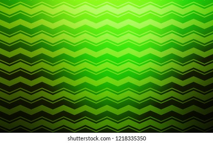 Light Green vector template with repeated sticks. Colorful shining illustration with lines on abstract template. Best design for your ad, poster, banner.