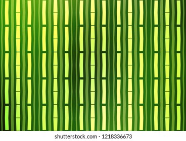 Light Green vector template with repeated sticks. Glitter abstract illustration with colored sticks. Smart design for your business advert.