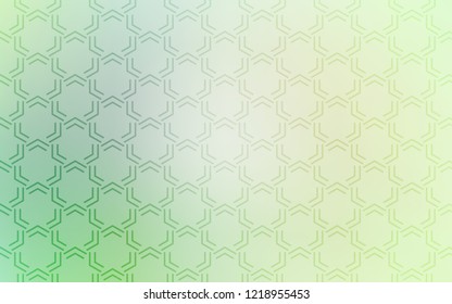 Light Green vector template with repeated sticks. Shining colored illustration with sharp stripes. Pattern for your busines websites.