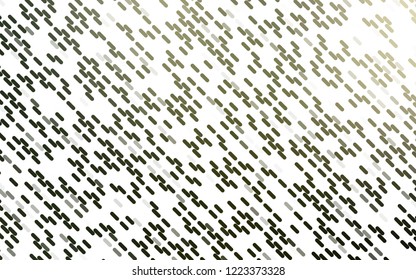 Light Green vector template with repeated sticks. Glitter abstract illustration with colored sticks. Pattern for business booklets, leaflets.