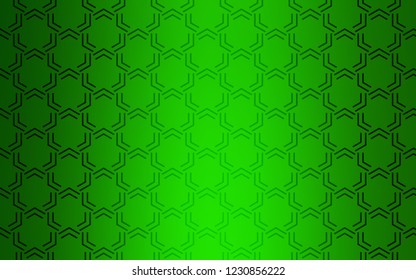 Light Green vector template with repeated sticks. Modern geometrical abstract illustration with Lines. Template for your beautiful backgrounds.
