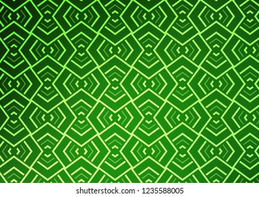 Light Green vector template with repeated sticks. Blurred decorative design in simple style with lines. Pattern for ads, posters, banners.