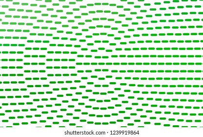 Light Green vector template with repeated sticks. Shining colored illustration with narrow lines. Best design for your ad, poster, banner.
