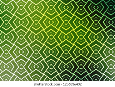 Light Green vector template with repeated sticks. Blurred decorative design in simple style with lines. Best design for your ad, poster, banner.