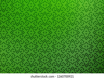 Light Green vector template with repeated sticks. Glitter abstract illustration with colored sticks. Smart design for your business advert.