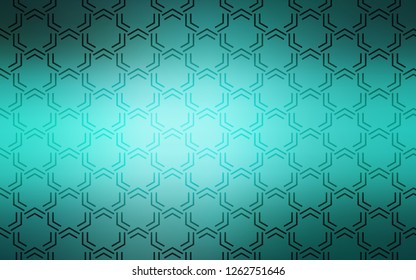 Light Green vector template with repeated sticks. Lines on blurred abstract background with gradient. Pattern for your busines websites.