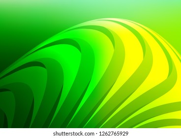 Light Green vector template with repeated sticks. Modern geometrical abstract illustration with staves. Best design for your ad, poster, banner.