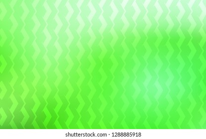 Light Green vector template with repeated sticks. Blurred decorative design in simple style with lines. Pattern for your busines websites.