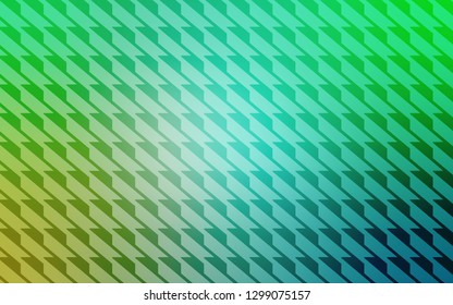Light Green vector template with repeated sticks. Modern geometrical abstract illustration with Lines. Pattern for your busines websites.