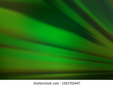 Light Green vector template with repeated sticks. Lines on blurred abstract background with gradient. Smart design for your business advert.