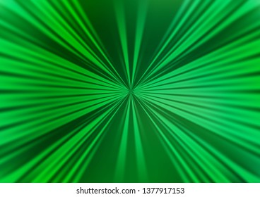 Light Green vector template with repeated sticks. Lines on blurred abstract background with gradient. Pattern for ads, posters, banners.