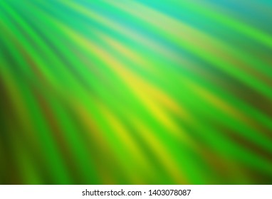 Light Green vector template with repeated sticks. Blurred decorative design in simple style with lines. Template for your beautiful backgrounds.