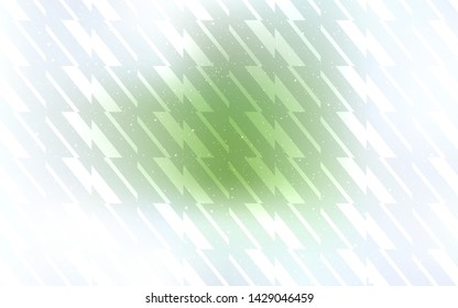 Light Green vector template with repeated sticks. Blurred decorative design in simple style with lines. Template for your beautiful backgrounds.