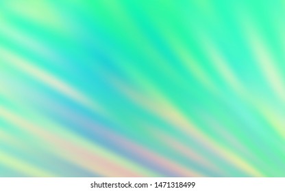 Light Green vector template with repeated sticks. Shining colored illustration with sharp stripes. Best design for your ad, poster, banner.