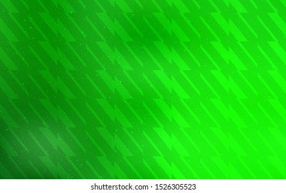 Light Green vector template with repeated sticks. Blurred decorative design in simple style with lines. Template for your beautiful backgrounds.