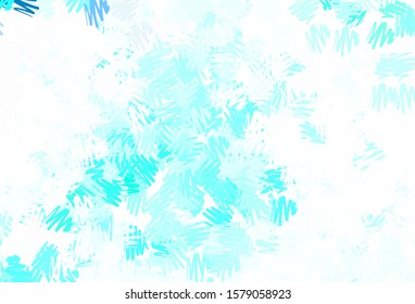 Light Green vector template with repeated sticks. Glitter abstract illustration with colorful sticks. Template for your beautiful backgrounds.