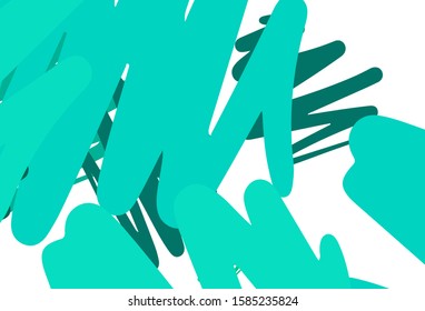 Light Green vector template with repeated sticks. Blurred decorative design in simple style with lines. Smart design for your business advert.