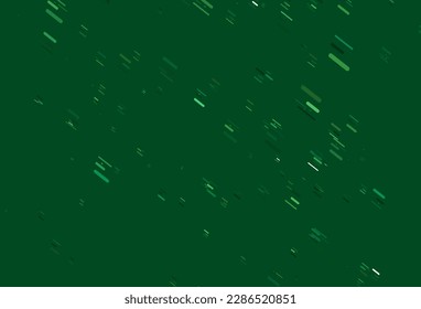 Light Green vector template with repeated sticks. Modern geometrical abstract illustration with staves. Pattern for ads, posters, banners.
