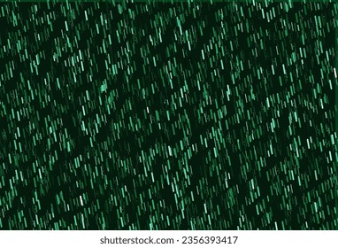 Hellgrüne Vektorvorlage mit wiederholten Sticks. Linien auf unscharfem abstraktem Hintergrund mit Farbverlauf. Muster für Geschäftsunterlagen, Faltblätter.