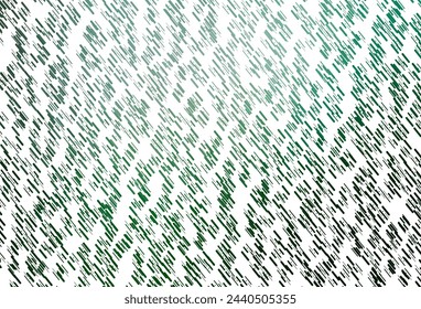 Light Green vector template with repeated sticks. Lines on blurred abstract background with gradient. Pattern for ads, posters, banners.