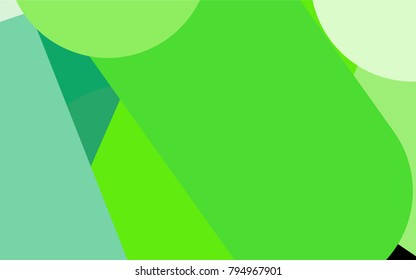 Light Green vector template with repeated sticks. Shining colored illustration with rounded stripes. The pattern can be used as ads, poster, banner for medicine.
