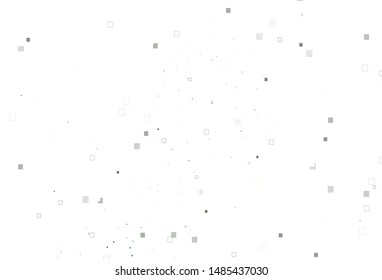 Light Green vector template with square style. Illustration with set of colorful rectangles. Pattern for commercials.