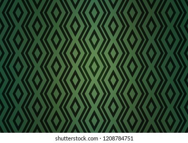 Light Green vector template with sticks, squares. Colorful illustration with lines, cubes on abstract template. Best design for your ad, poster, banner.