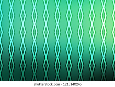Light Green vector template with sticks, squares. Colorful illustration with lines, cubes on abstract template. Smart design for your business advert.