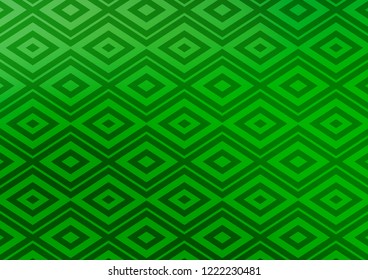 Light Green vector template with sticks, squares. Modern geometric abstract illustration with lines, squares. Pattern for websites, landing pages.