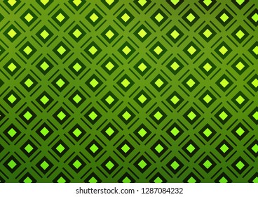 Light Green vector template with sticks, squares. Shining colorful illustration with lines, rectangles. Backdrop for TV commercials.