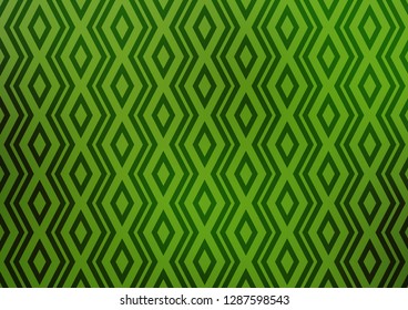 Light Green vector template with sticks, squares. Modern geometric abstract illustration with lines, squares. Pattern for websites, landing pages.