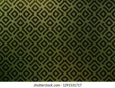 Light Green vector template with sticks, squares. Colorful illustration with lines, cubes on abstract template. Pattern for ads, posters, banners.