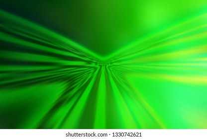 Light Green vector template with wry lines. Colorful geometric sample with gradient lines.  Pattern for your business design.