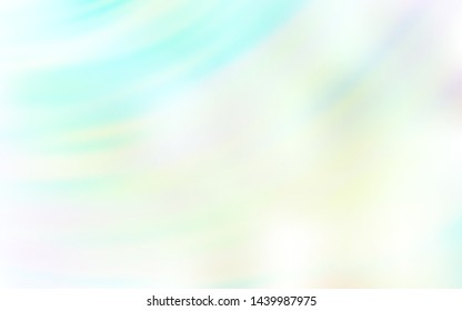 Light Green vector template with wry lines. A circumflex abstract illustration with gradient. Abstract design for your web site.