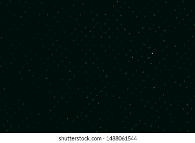 Light Green vector texture with ABC characters. Colored alphabet signs with gradient on white background. Template for lettering, typography.