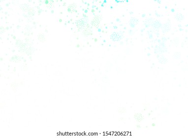 Light Green vector texture with abstract forms. Simple colorful illustration with abstract gradient shapes. Modern design for your business card.