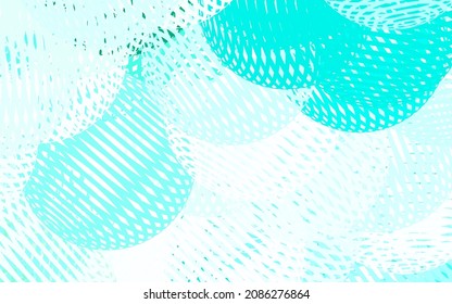 Light Green vector texture with abstract forms. Decorative design in abstract style with random forms. Modern design for your business card.