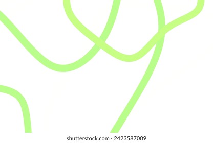 Light Green vector texture with abstract forms. Simple colorful illustration with abstract gradient shapes. Simple design for your web site.