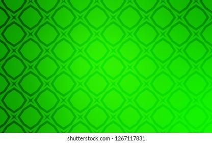 Light Green vector texture with beautiful stars. Glitter abstract illustration with colored stars. Pattern for new year ad, booklets.