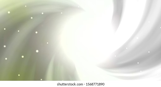 Light Green vector texture with beautiful stars. Colorful illustration with abstract gradient stars. Best design for your ad, poster, banner.