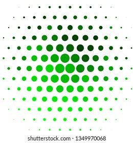 Light Green vector texture with circles. Modern abstract illustration with colorful circle shapes. Pattern for wallpapers, curtains.