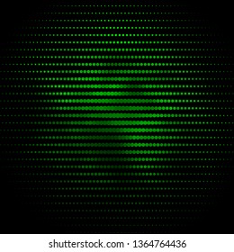 Light Green vector texture with circles. Abstract colorful disks on simple gradient background. Pattern for booklets, leaflets.