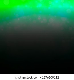 Light Green vector texture with circles. Colorful illustration with gradient dots in nature style. Design for your commercials.