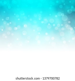 Light Green vector texture with circles. Abstract colorful disks on simple gradient background. Design for posters, banners.