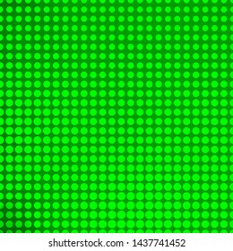 Light Green vector texture with circles. Abstract decorative design in gradient style with bubbles. New template for your brand book.