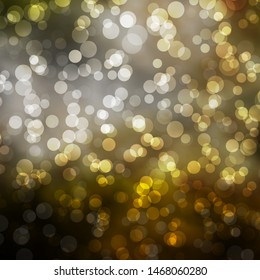 Light Green vector texture with circles. Abstract colorful disks on simple gradient background. Design for your commercials.