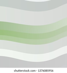 Light Green vector texture with circular arc. Abstract gradient illustration with wry lines. Best design for your posters, banners.