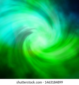Light Green vector texture with cloudy sky. Abstract colorful clouds on gradient illustration. Pattern for your booklets, leaflets.