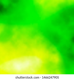 Light Green vector texture with cloudy sky. Illustration in abstract style with gradient clouds. Pattern for your commercials.